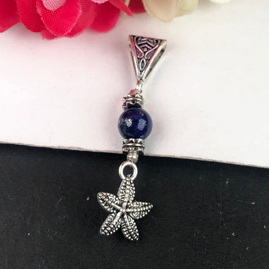 Blue Lapis Lazuli Healing Pendant for Women and Girls
