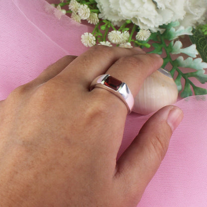 Precious Red Ruby Ring for Women and Girls
