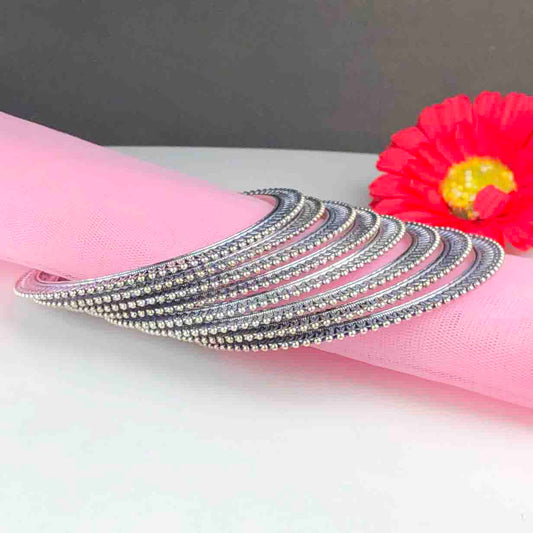 Gorgeous Tibet Silver Bangles Set