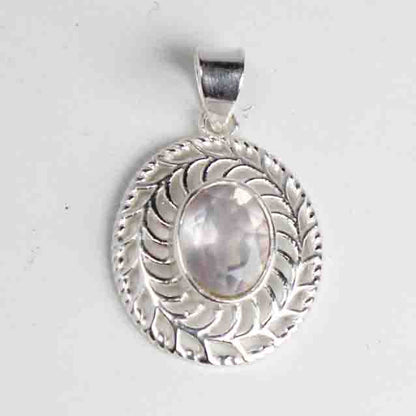 Beautiful Pink Rose Quartz Pendant