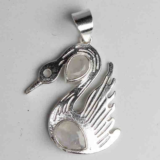 Gorgeous White Moonstone Pendant