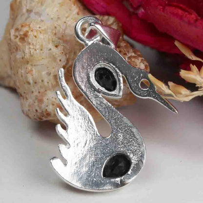 Beautiful Black Spinel Pendant