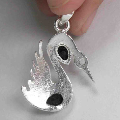 Beautiful Black Spinel Pendant