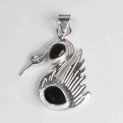 Beautiful Black Spinel Pendant