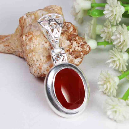 Wonderful Red Carnelian Pendant