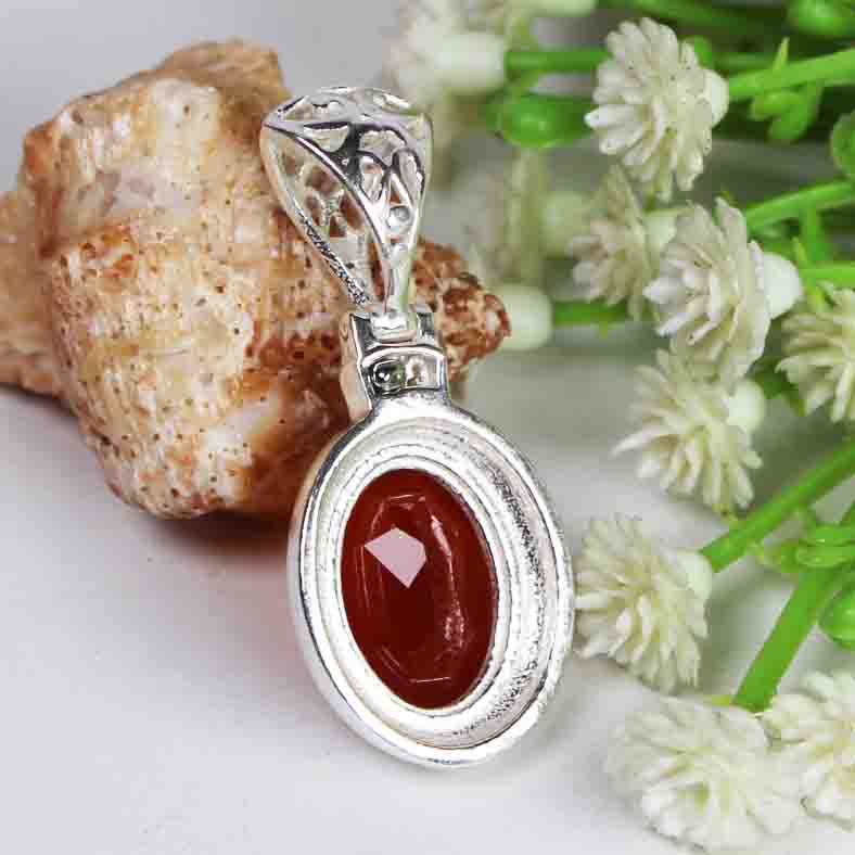 Wonderful Red Carnelian Pendant