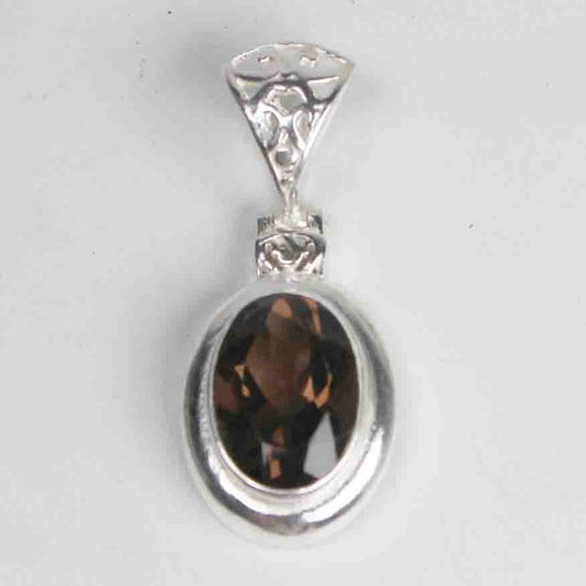 Fantastic Brown Smoky Quartz Pendant