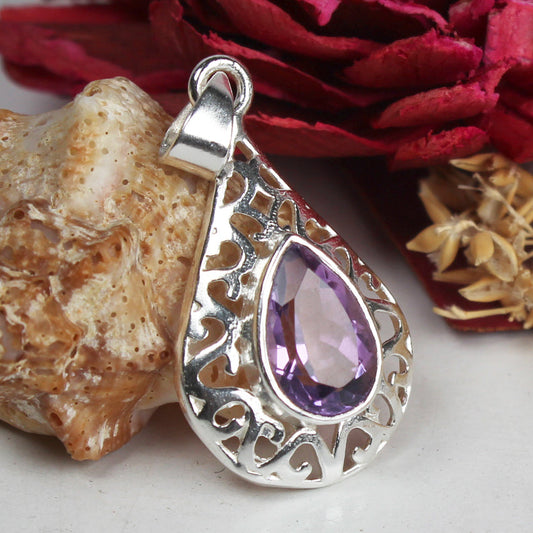 Wonderful Purple Amethyst Pendant