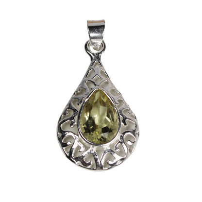 Fantastic Green Peridot Pendant