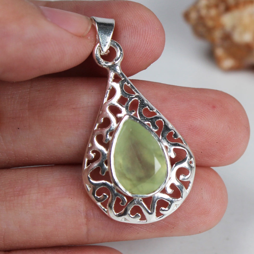 Amazing Green Opal Pendant