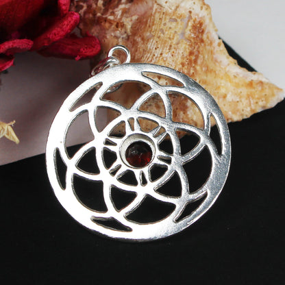 Precious Red Ruby Pendant