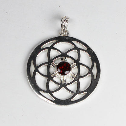 Precious Red Ruby Pendant