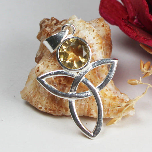 Superb Yellow Citrine Pendant