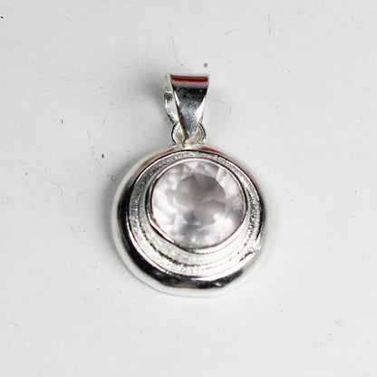Gorgeous Pink Rose Quartz Pendant