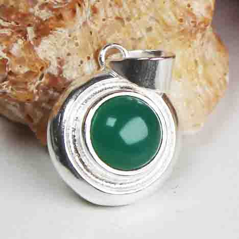Fantastic Green Onyx Pendant