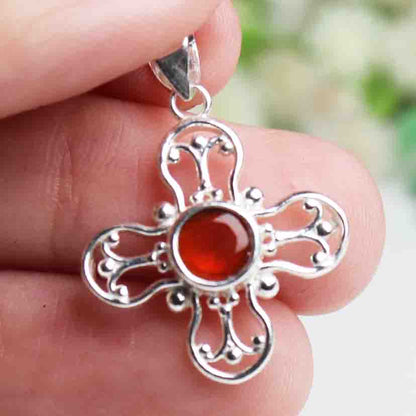 Fantastic Red Carnelian Pendant