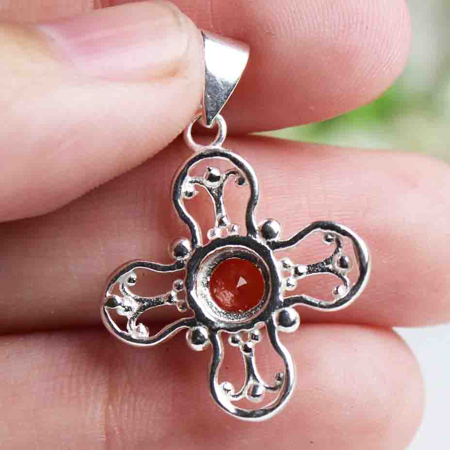 Fantastic Red Carnelian Pendant