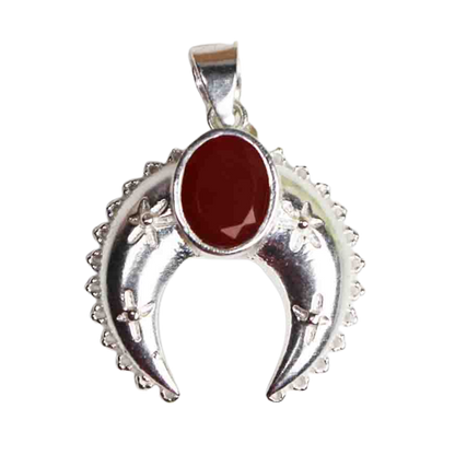 Beautiful Red Carnelian Pendant