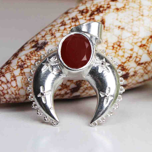 Beautiful Red Carnelian Pendant