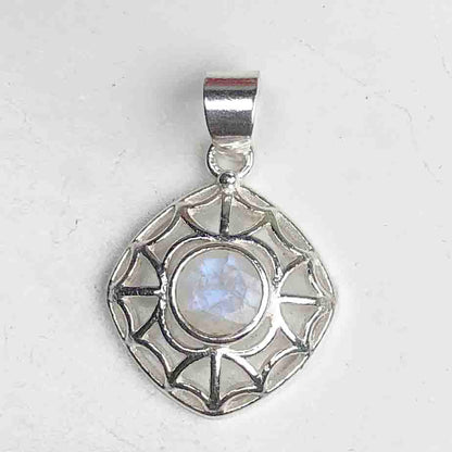 Gorgeous White Moonstone Pendant