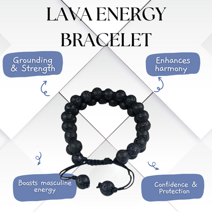 Lava Balance Bracelet - Grounding