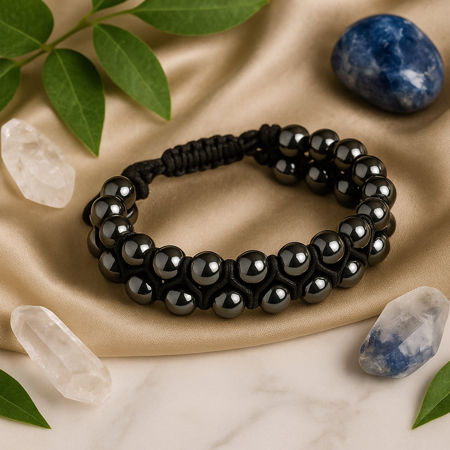 Hematite Bracelet Bracelet - Grounding