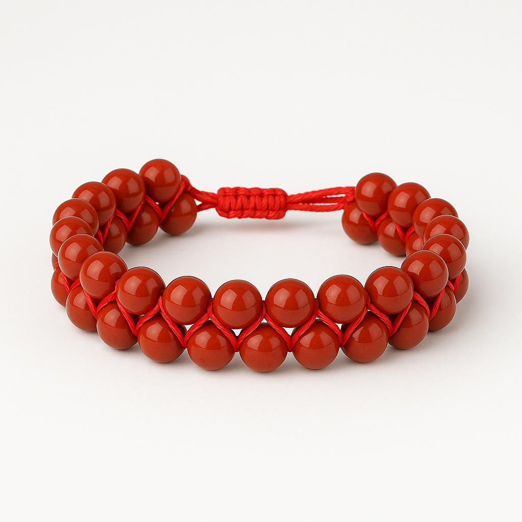 Strong Red jasper Bracelet - Strength