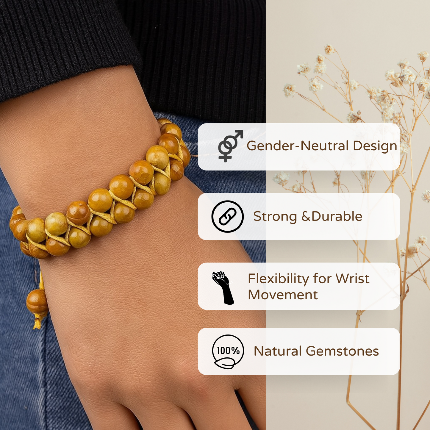 Picture Jasper Bracelet - Stability
