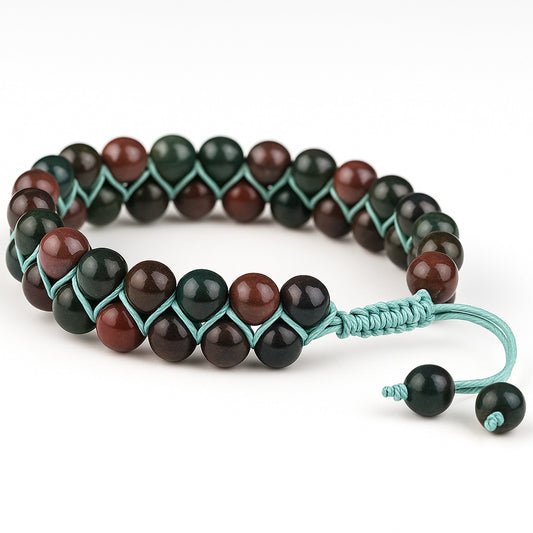 Green Jasper Bracelet - Resilience