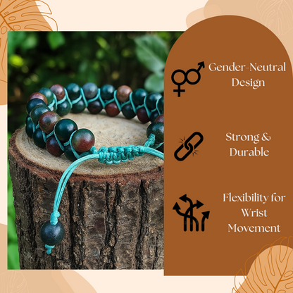 Green Jasper Bracelet - Resilience