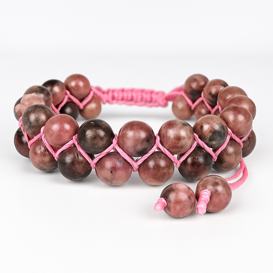 Rhodonite Strength Bracelet - Compassion