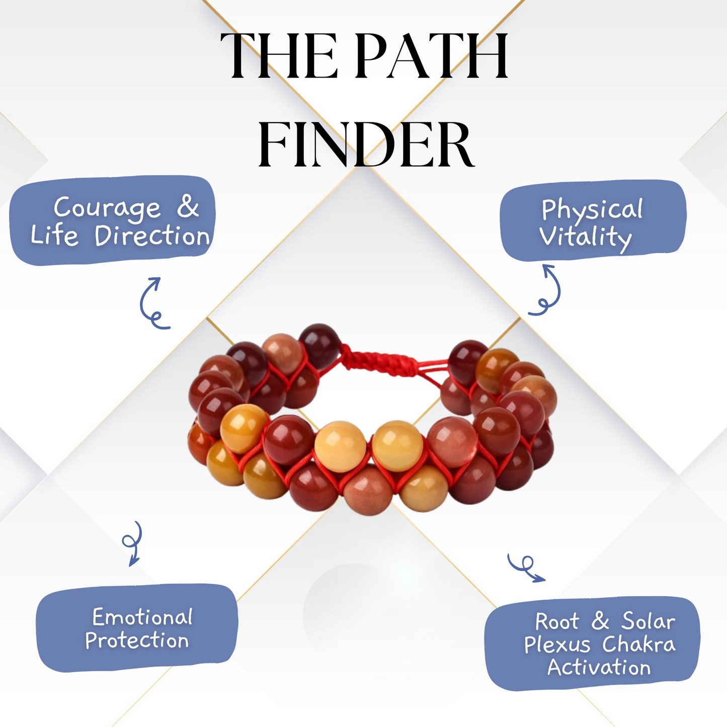 Red Mookaite Bracelet - Energy