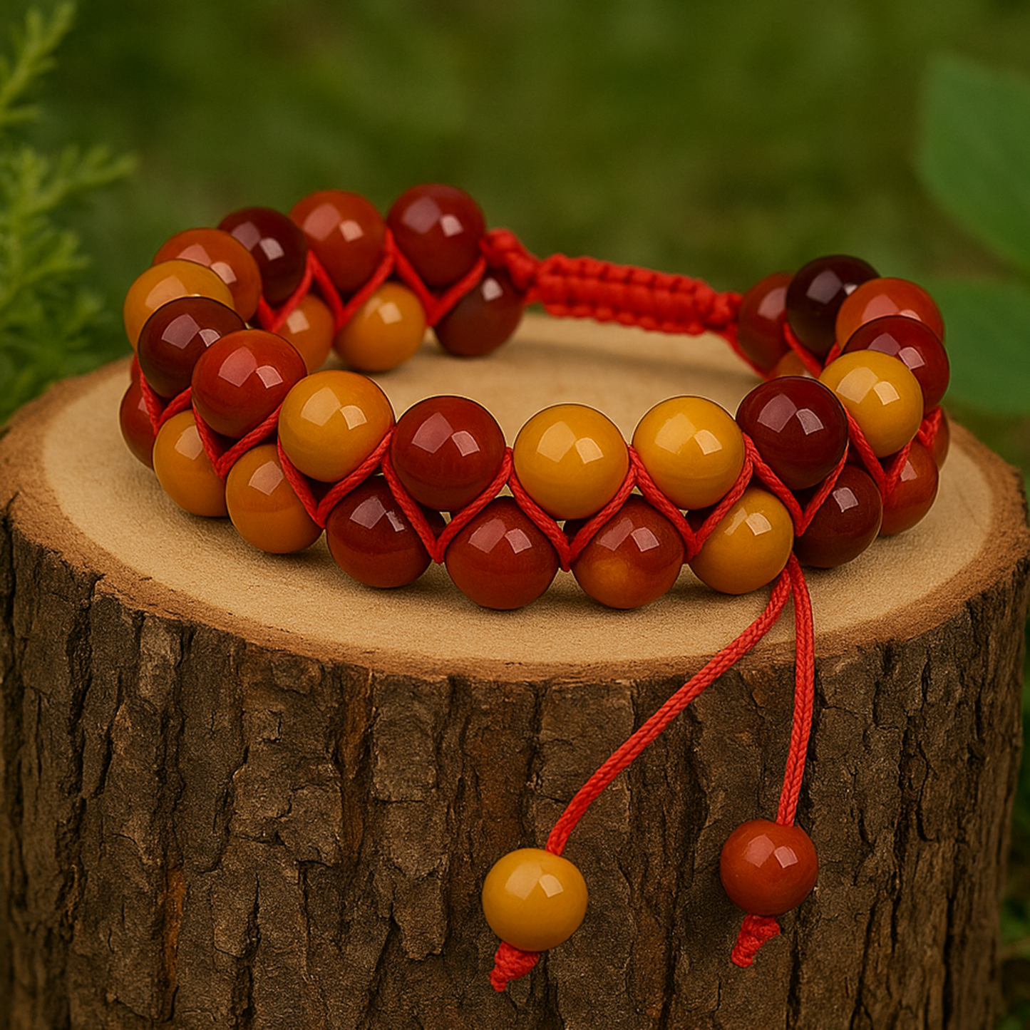 Red Mookaite Bracelet - Energy