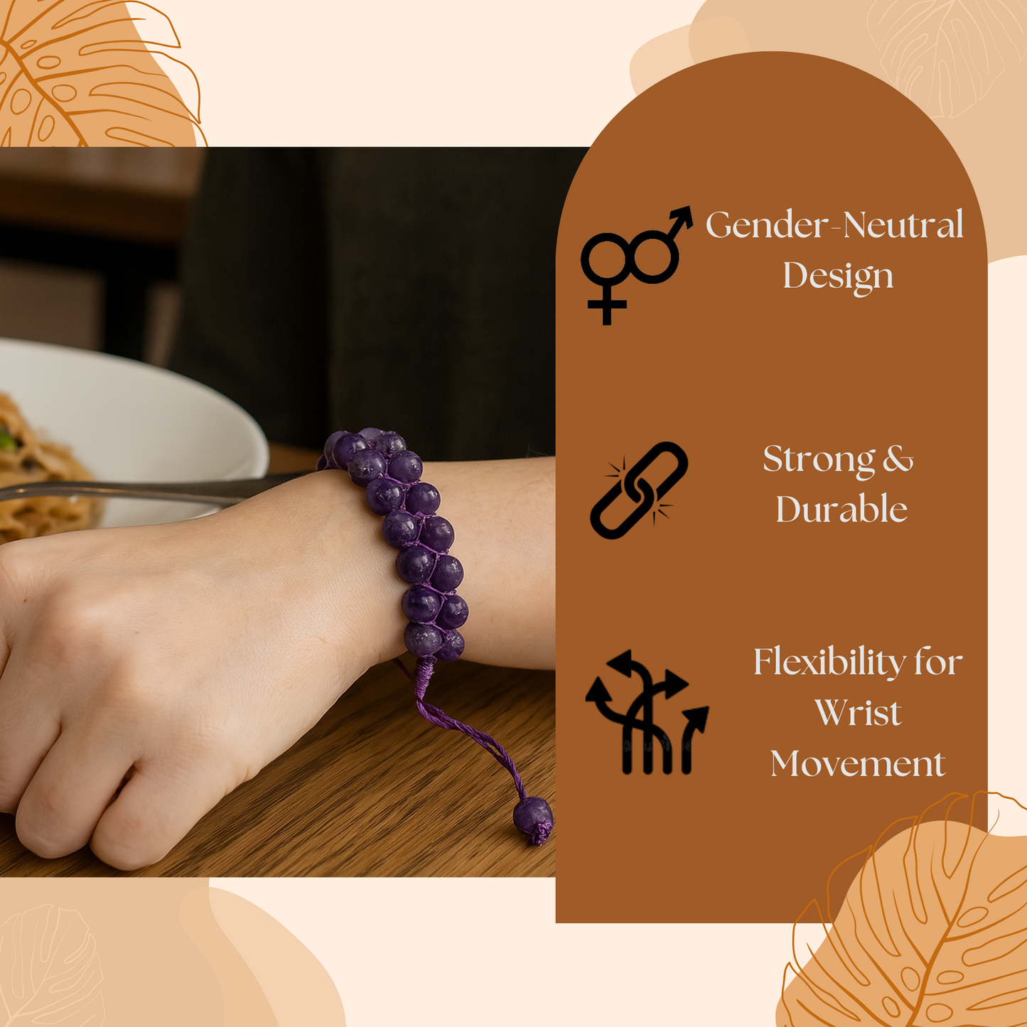 Serenity Lepidolite Bracelet - Relaxation