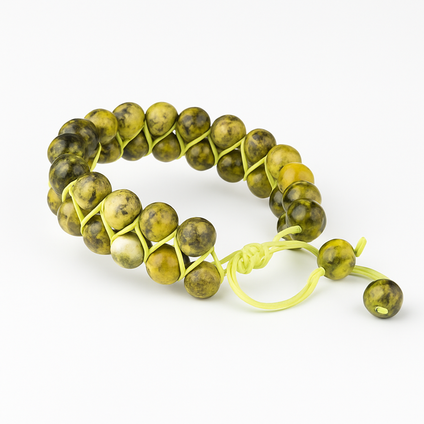 Evergreen Green Jasper Bracelet - Harmony