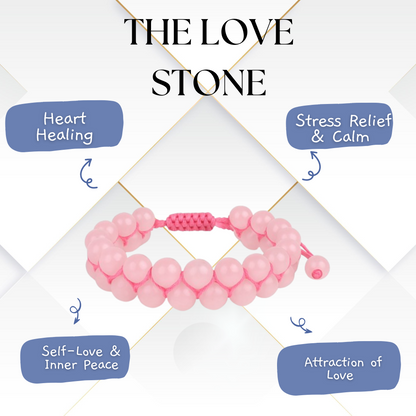 Rose Quartz Bracelet  - Love