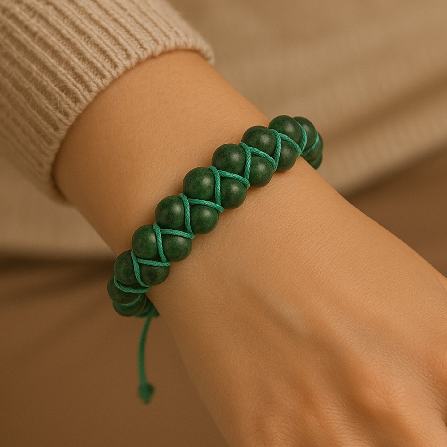 Ruby Zoisite Bracelet - Healing