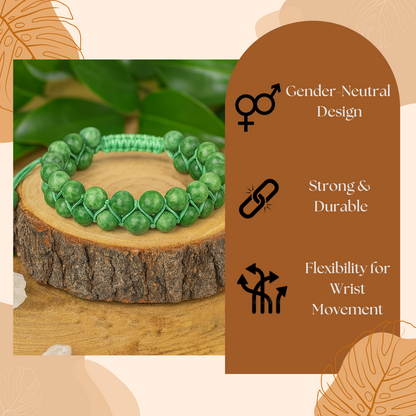 Kambaba Jasper Bracelet - Wisdom