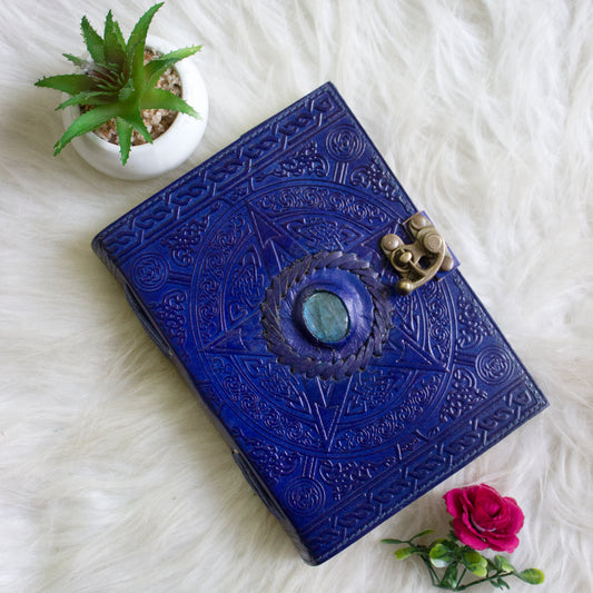 Blue Leather Journal