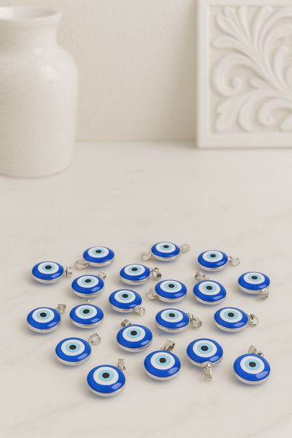 Stylish Evil Eye Pendant with Anti-Tarnish Coating | Protection Charm for Daily Wear
