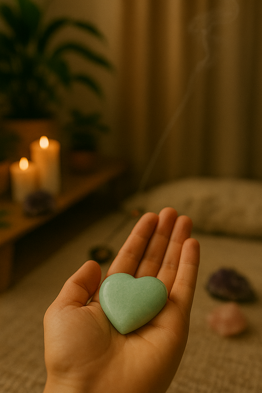 Amazonite Palmstone – Soothing Energy & Empowered Communication