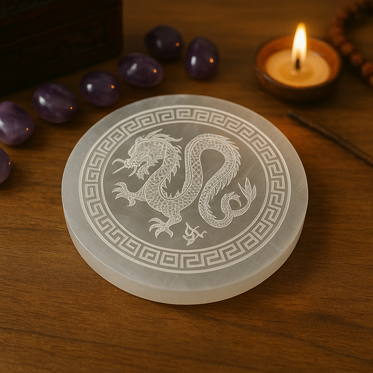 Selenite Charging Plate – Cleanse Crystals & Amplify Energy