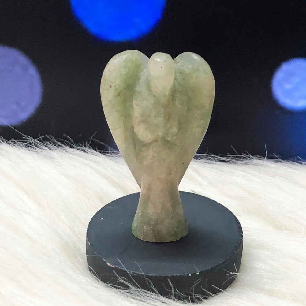 Green Aventurine Angel – Prosperity & Emotional Comfort