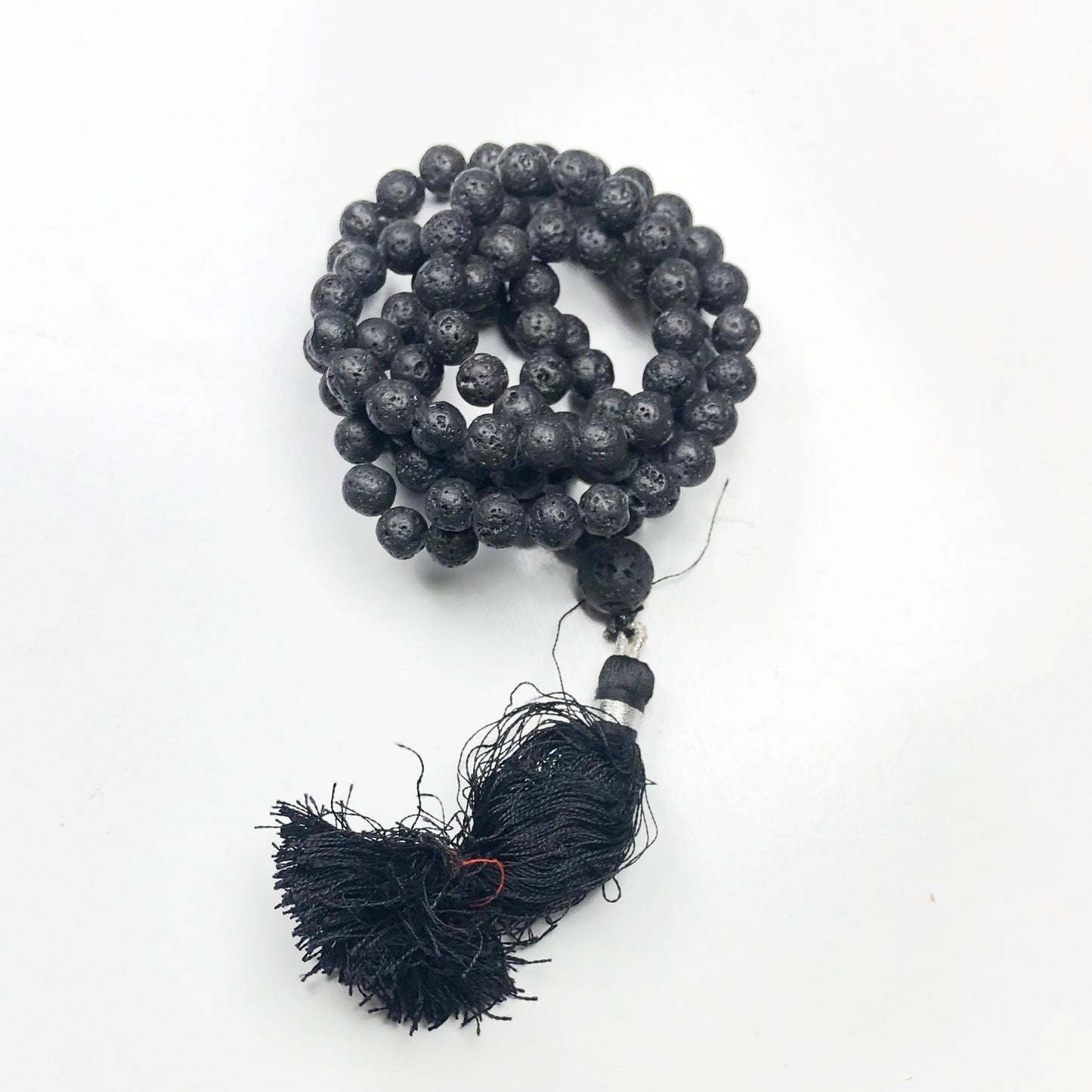 Black Lava 108 Beads Mala/Necklace