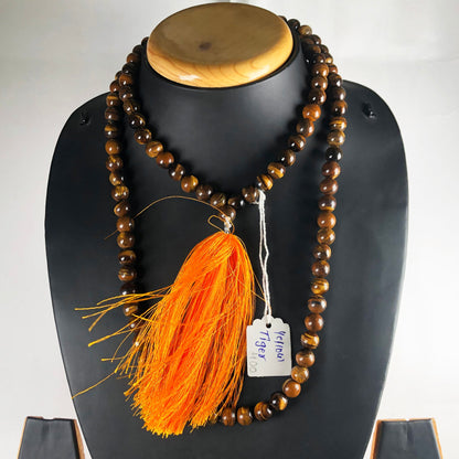 Golden Tigereye 108 Beads Mala/Necklace