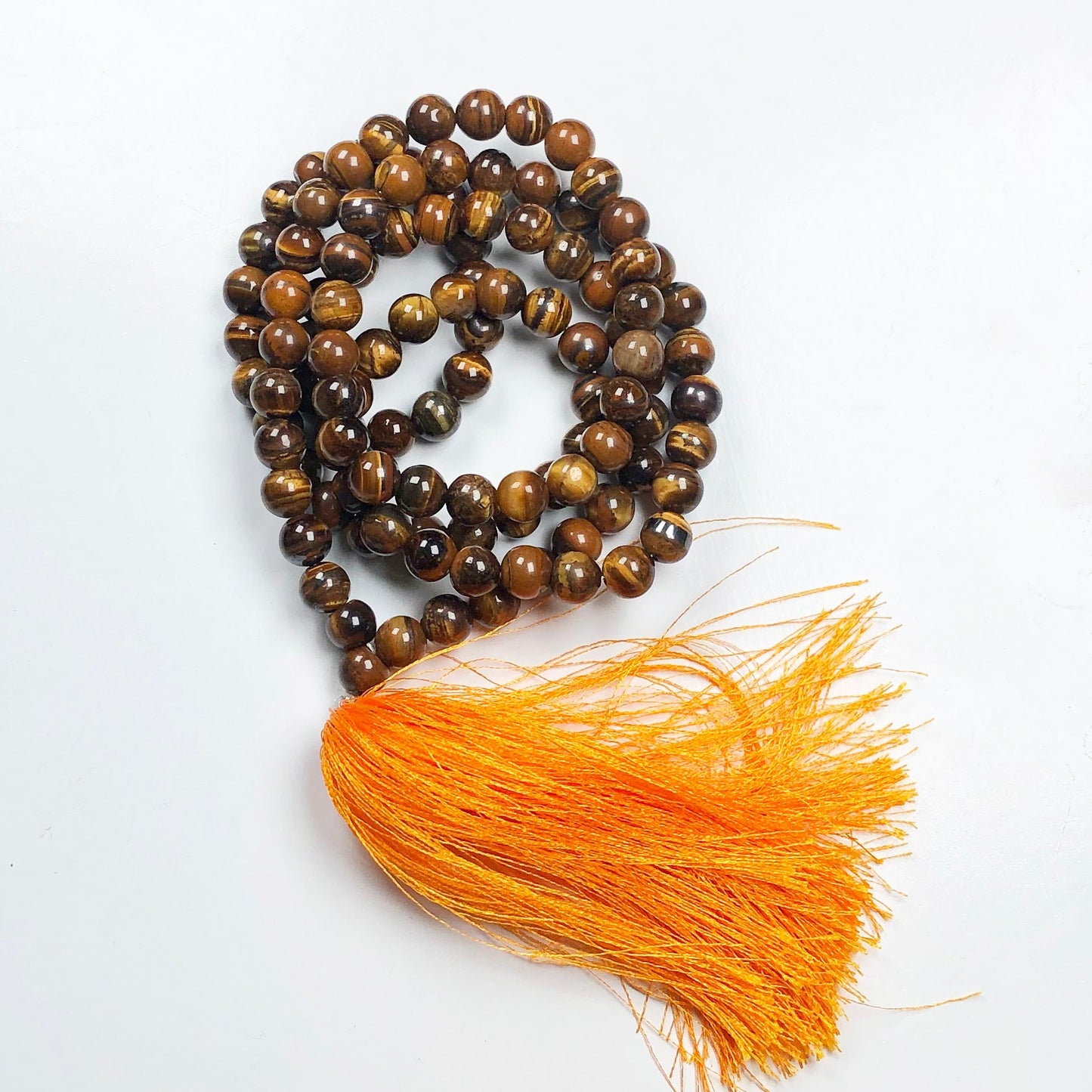 Golden Tigereye 108 Beads Mala/Necklace
