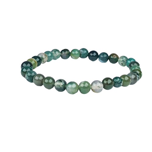 Green Moss Agate Bracelet
