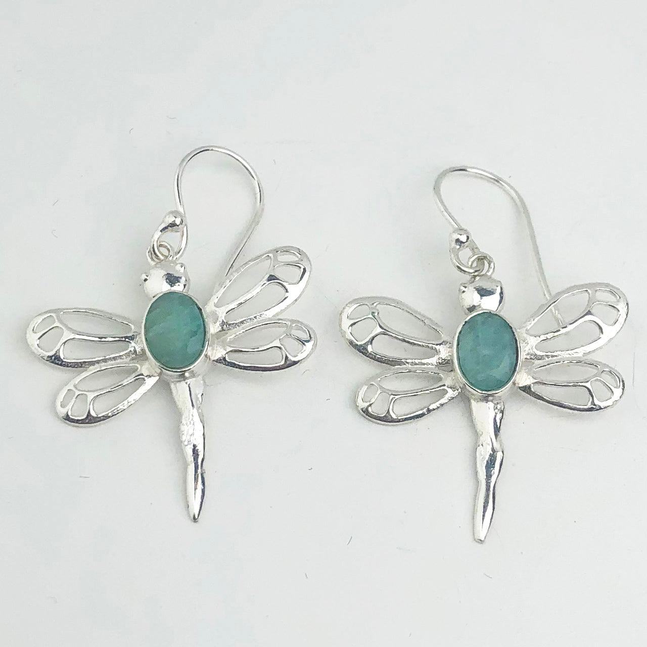 Zhupuk International Latest Stylish Gemstone Amazonite Earrings for Women and Girls Light Weight Dangle For Every Occasion Nickel-Free Quality ( RITI002 )