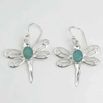 Zhupuk International Latest Stylish Gemstone Amazonite Earrings for Women and Girls Light Weight Dangle For Every Occasion Nickel-Free Quality ( RITI002 )