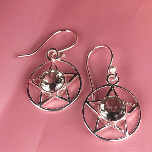 Zhupuk International Latest Stylish Gemstone Citrine Earrings for Women and Girls Light Weight Dangle For Every Occasion Nickel-Free Quality ( RITI017 )